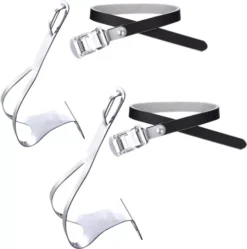 Wellgo Steel Toe Clips And Straps Set