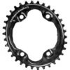 BLACK By Absoluteblack Narrow Wide Oval XT M8000 Chainring