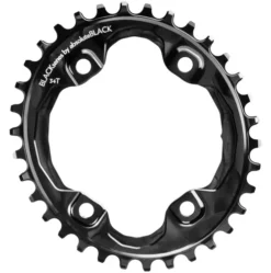 BLACK By Absoluteblack Narrow Wide Oval XT M8000 Chainring