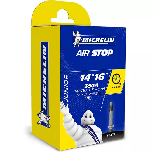 Michelin I4 AirStop Kids' Bike Inner Tube 1 Michelin I4 AirStop Kids' Bike Inner Tube