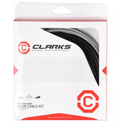 Clarks Road Stainless Steel Gear Cable Kit 1 Clarks Road Stainless Steel Gear Cable Kit