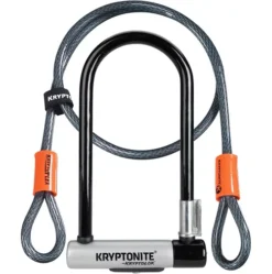 Kryptonite Standard U-Lock & Kryptoflex Cable