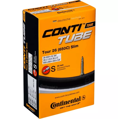 Continental Tour 26 Slim Inner Tube 1 Continental Tour 26 Slim Inner Tube