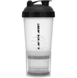 LifeLine Shaker Bottle With Storage Compartment