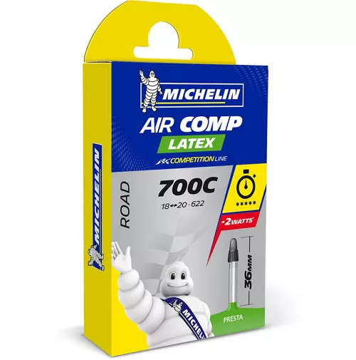 Michelin A1 AirComp Latex Road Bike Tube 1 Michelin A1 AirComp Latex Road Bike Tube