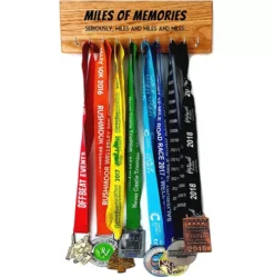 Worry Less Designs Miles Of Memories Medal Hanger AW22