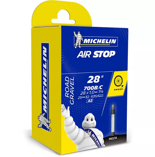 Michelin A2 AirStop Butyl Road Inner Tube 1 Michelin A2 AirStop Butyl Road Inner Tube