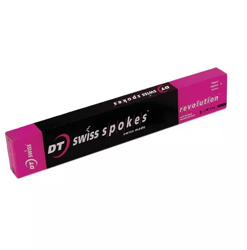 Dt-swiss DT Swiss Revolution DB Black Spokes - 18 Pack 1 Dt-swiss DT Swiss Revolution DB Black Spokes - 18 Pack